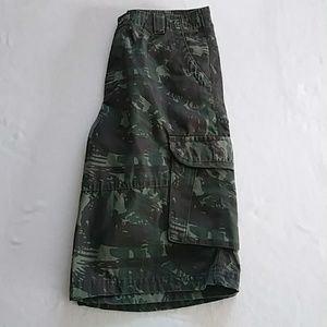 Swiss Cross camouflage cargo pants